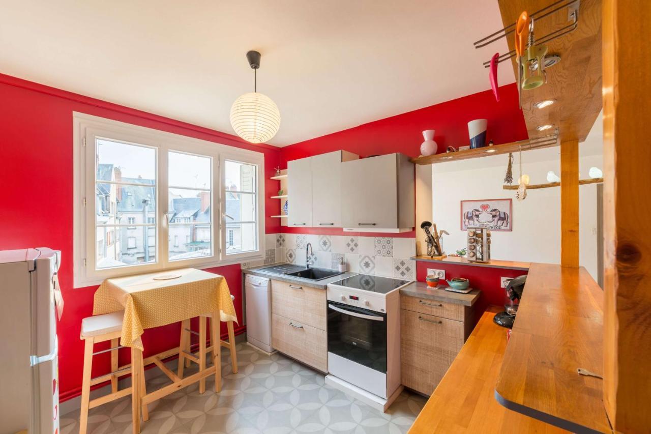 Apartamento L'Oiseau Blanc - Hyper Centre - Arrivée Autonome Blois Exterior foto
