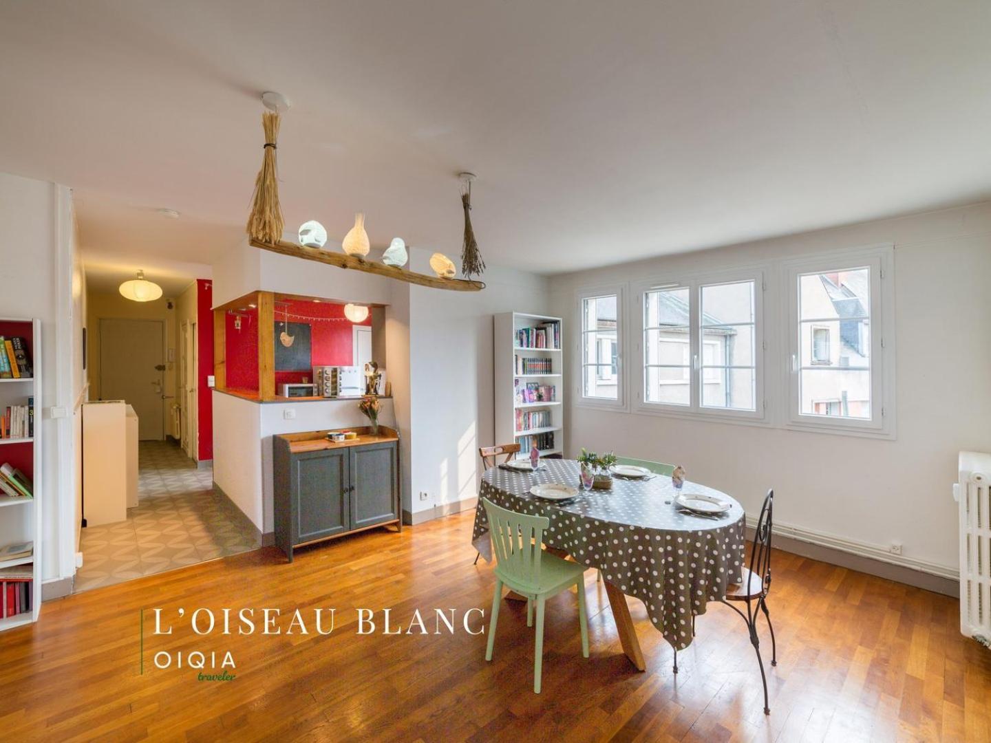 Apartamento L'Oiseau Blanc - Hyper Centre - Arrivée Autonome Blois Exterior foto